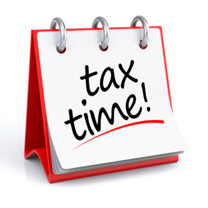 Don't forget, April is income tax time!